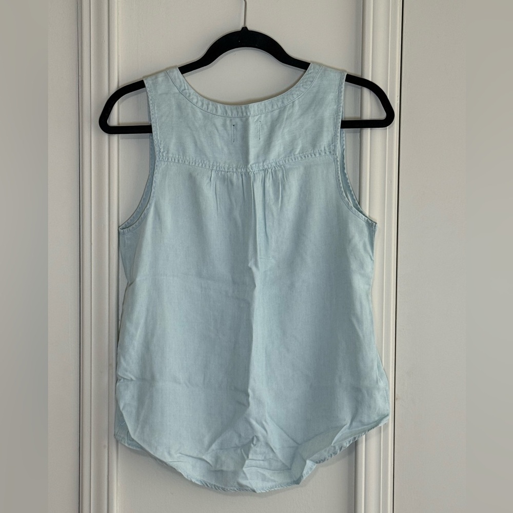 American Eagle Outfitters Blue Tank Top - Picture 2 of 6